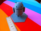 3D печать Android логотипа